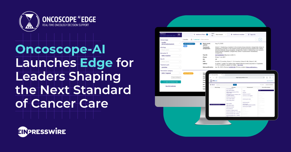 Oncoscope-AI Launches Edge for Leaders Shaping the Next Standard of Cancer Care