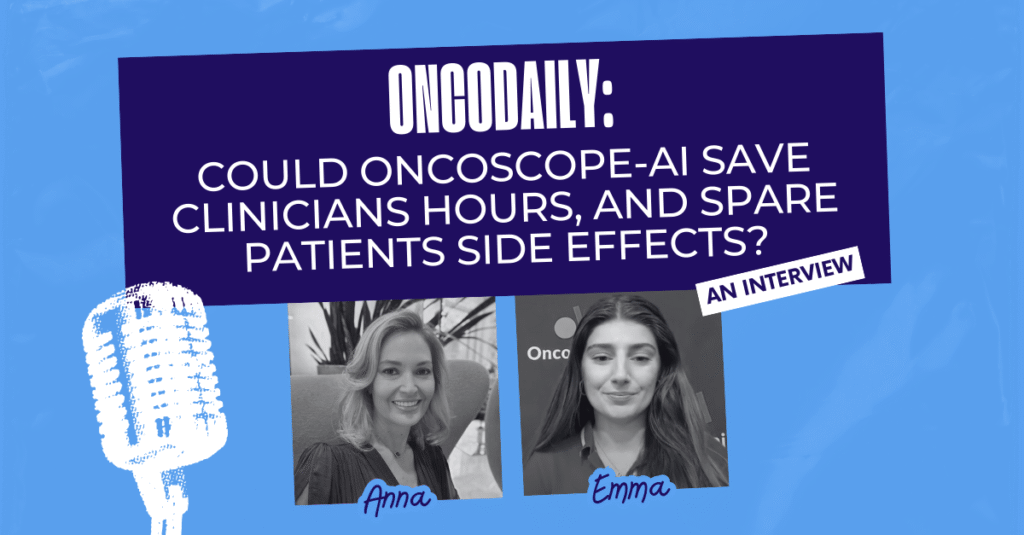 Could OncoScope AI Save Clinicians Hours - and Spare Patients Side Effects?